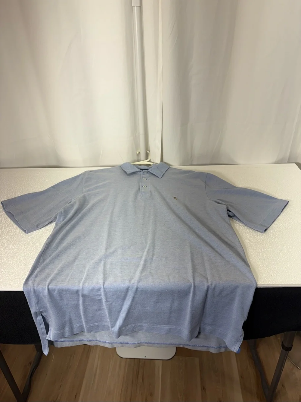 Ralph Lauren Light Blue Short-Sleeve Polo with Embroidered Pony 3850